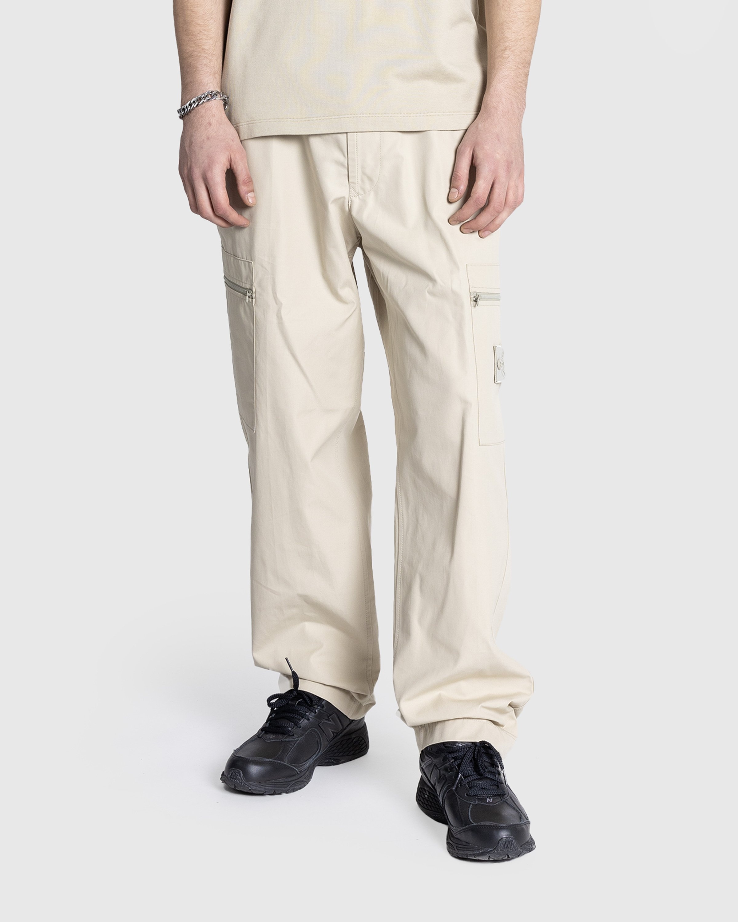 Stone Island Ghost Piece Pants Beige Highsnobiety Shop